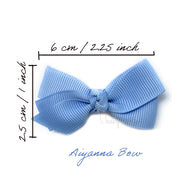 Aiyanna Toddler Bow - Alligator Hair Clip - Pigtail Pair Baby Wisp