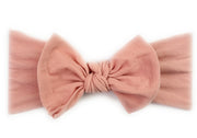 Infant Headwrap Nylon Bow Headband Baby Wisp
