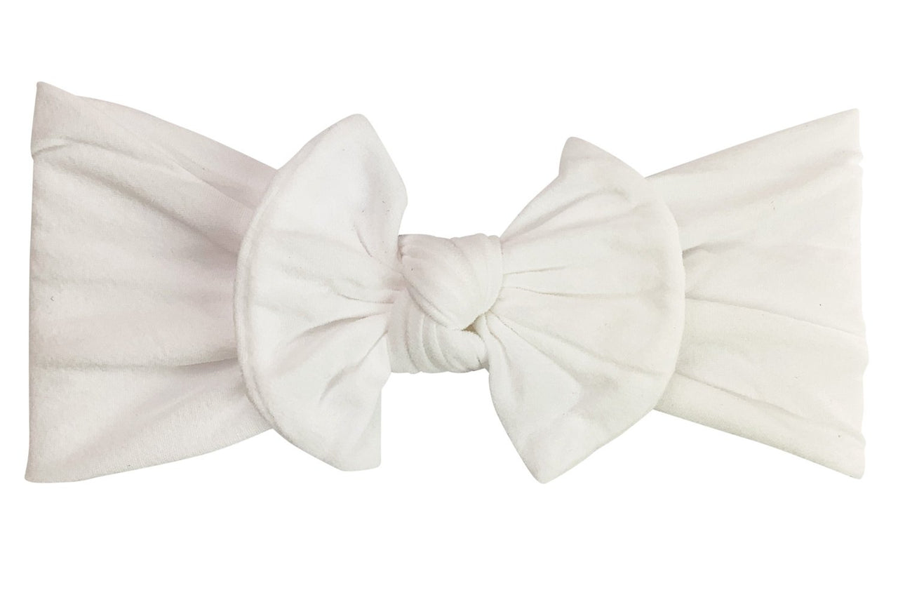 Infant Headwrap Nylon Bow Headband Baby Wisp
