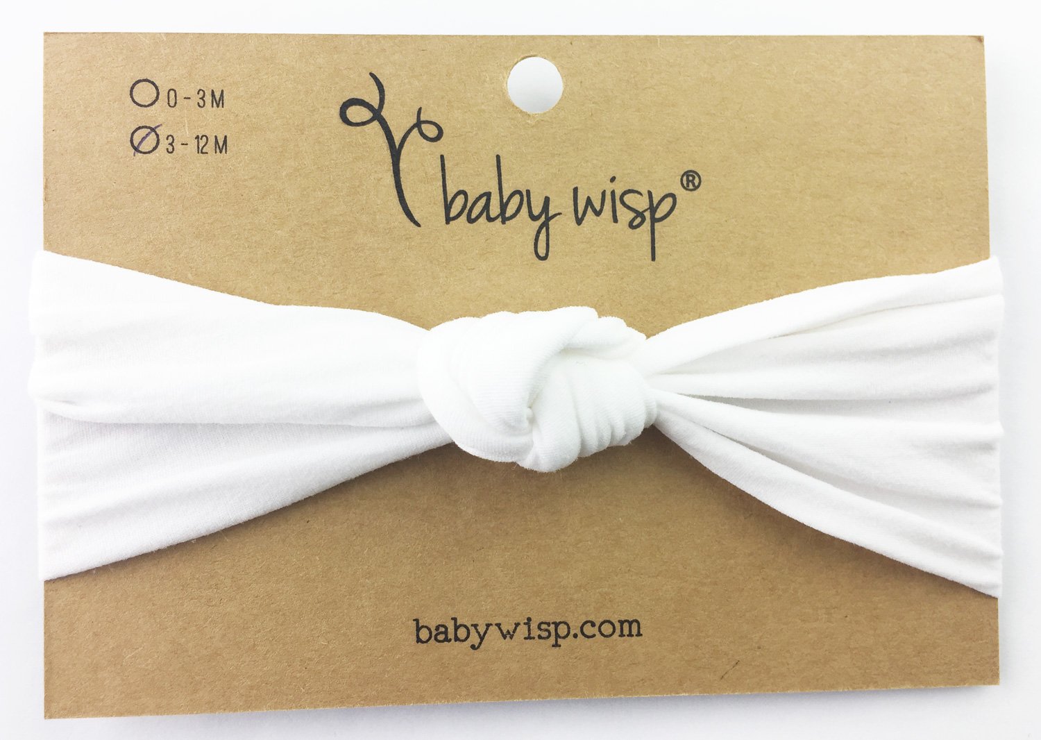 Infant Headwrap - Turban Knot Headband Baby Wisp
