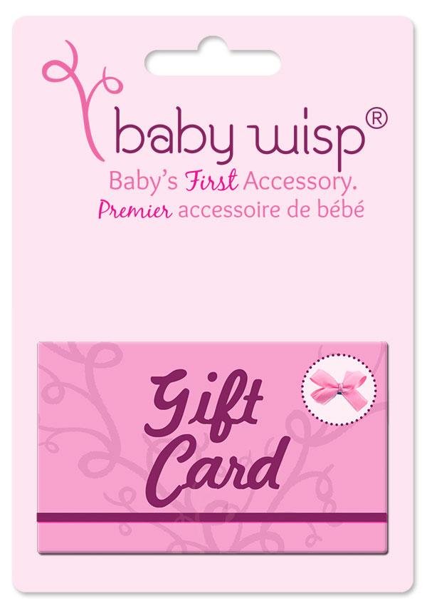 Gift Card for Baby Wisp® Products Baby Wisp