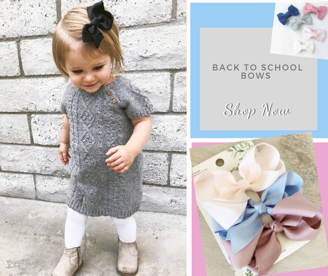 Get 25% Off Your Back To School Bows For a Limited Time