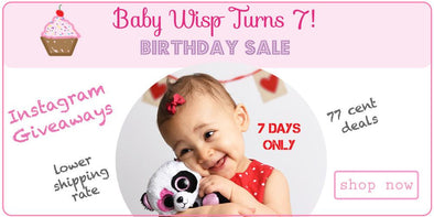 Happy 7th Birthday Baby Wisp!  Time for 7 days of deals!
