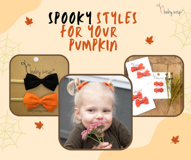 Fall Has Arrived! Perfect time to shop for those Orange Hairbows and Black Baby Bows