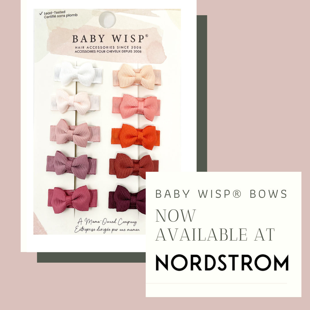 Exciting News! Baby Wisp® Hair Bows Now Available At NORDSTROM