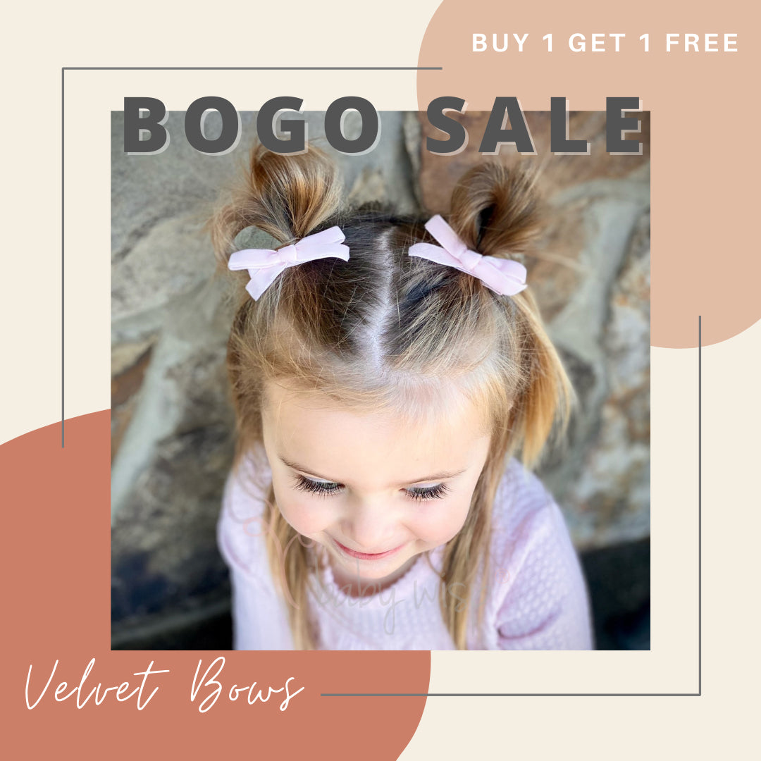 Buy One Get One Free on all Velvet Bows
