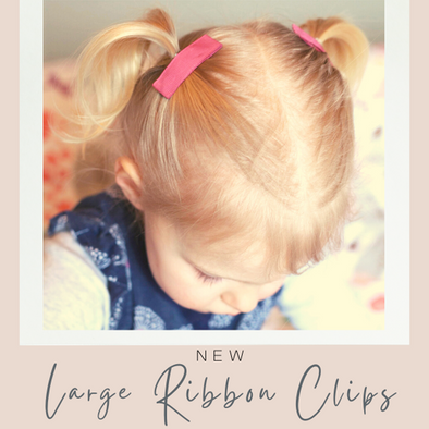 Introducing Our New Large Ribbon Snap Clips!