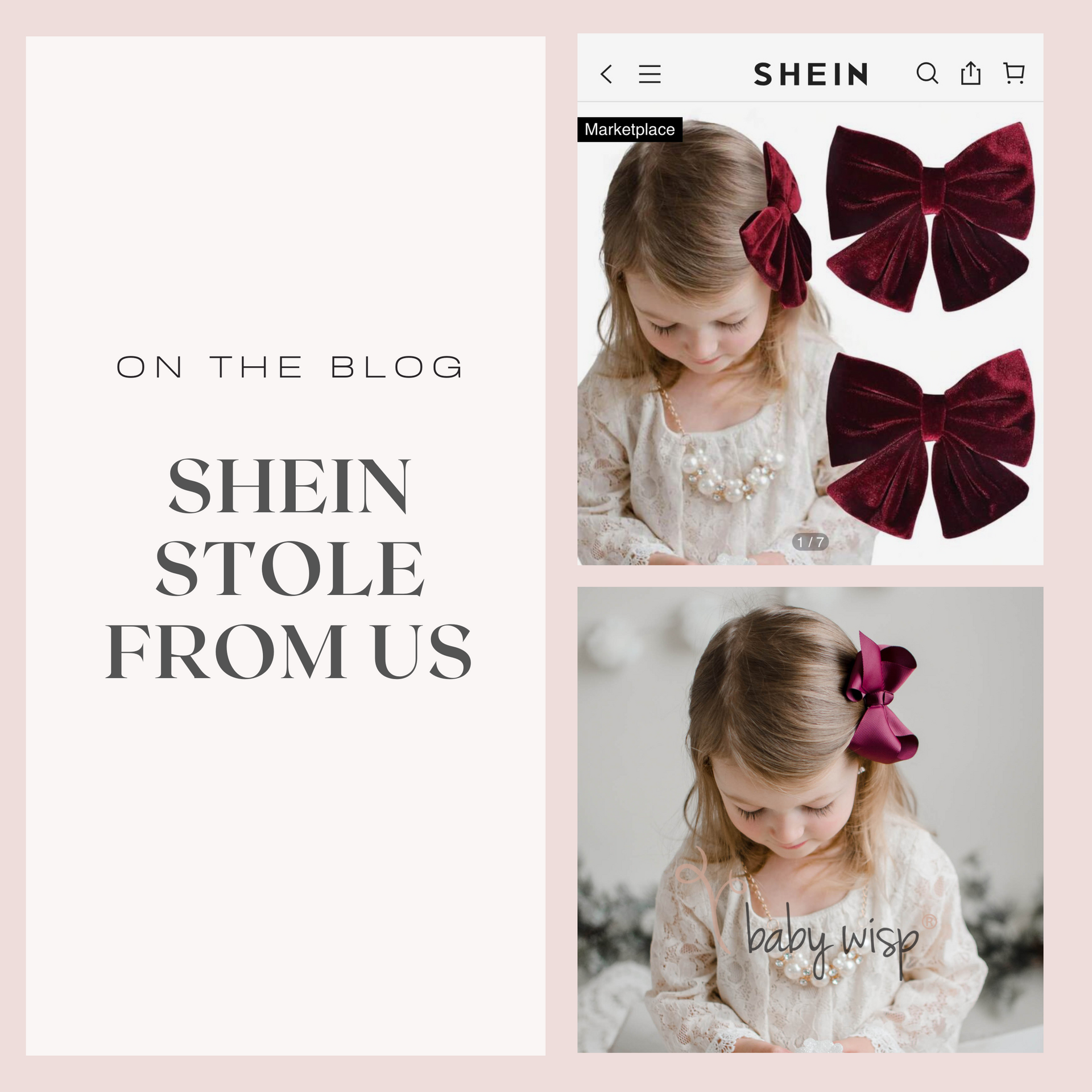 SHEIN STEALING PHOTOS FROM A SMALL BUSINESS