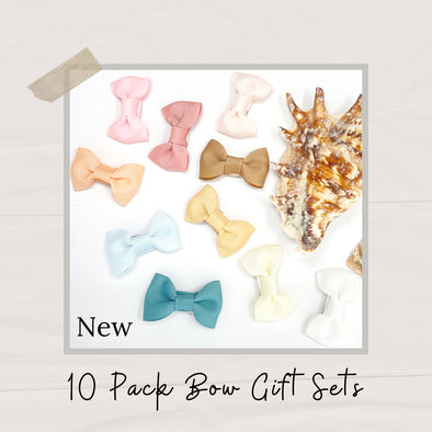 New 10-Pack Bow Gift Sets in Spring Colors