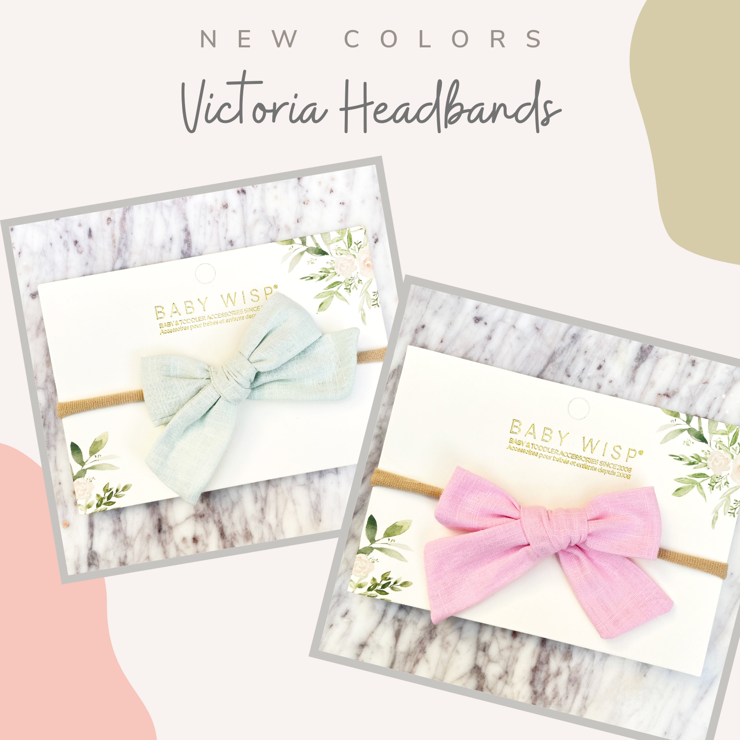 New Colors Added to our Victoria Headbands!