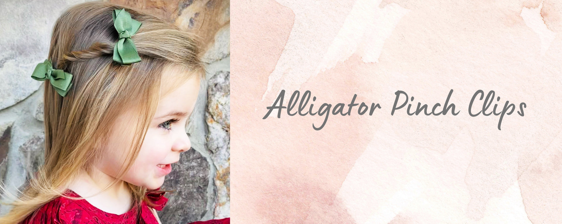 Alligator Hair Clips For Toddler Girls - Pinch Clips