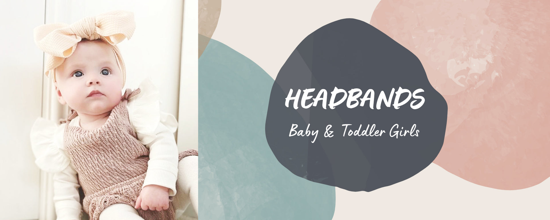 Baby Girl Headbands Baby Girl Newborn Bows Infant Hair Accessories Elastic  Turban Baby Girl Hair Ties Plain Color