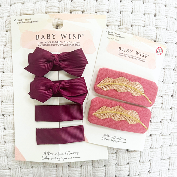 6 Toddler Large Snap Clip Gift Set Baby Wisp