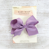 Sadie Large Knotted Boutique Bow Alligator Clip Baby Wisp