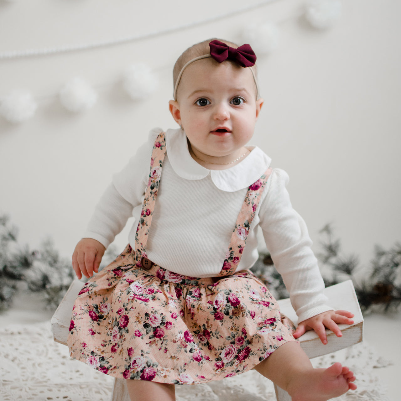 Infant Baby Girl Newborn Girl Bow Headband - Fanny Bow
