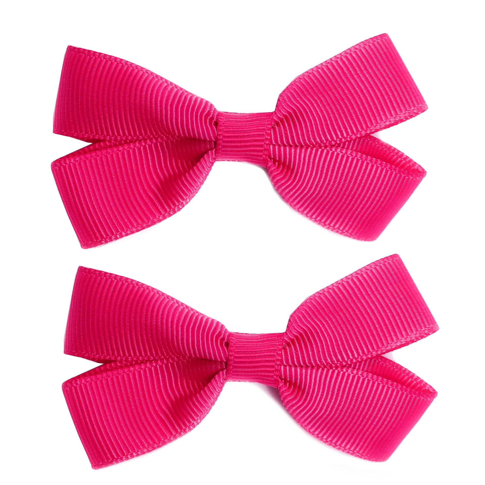 Sandra- 2 Pigtail Bows- Alligator Hair Clip Baby Wisp