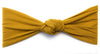 Infant Headwrap - Turban Knotted Nylon Headband - Golden Mustard Baby Wisp