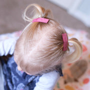 3 Bow and Hair Clips Accessory Gift Set Baby Wisp