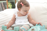Mini Wisp Clip Ribbon Bow Chelsea Boutique Bow - Red Baby Wisp