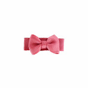 Grosgrain Tuxedo Bow Snap Clip - Single Hair Bow Baby Wisp