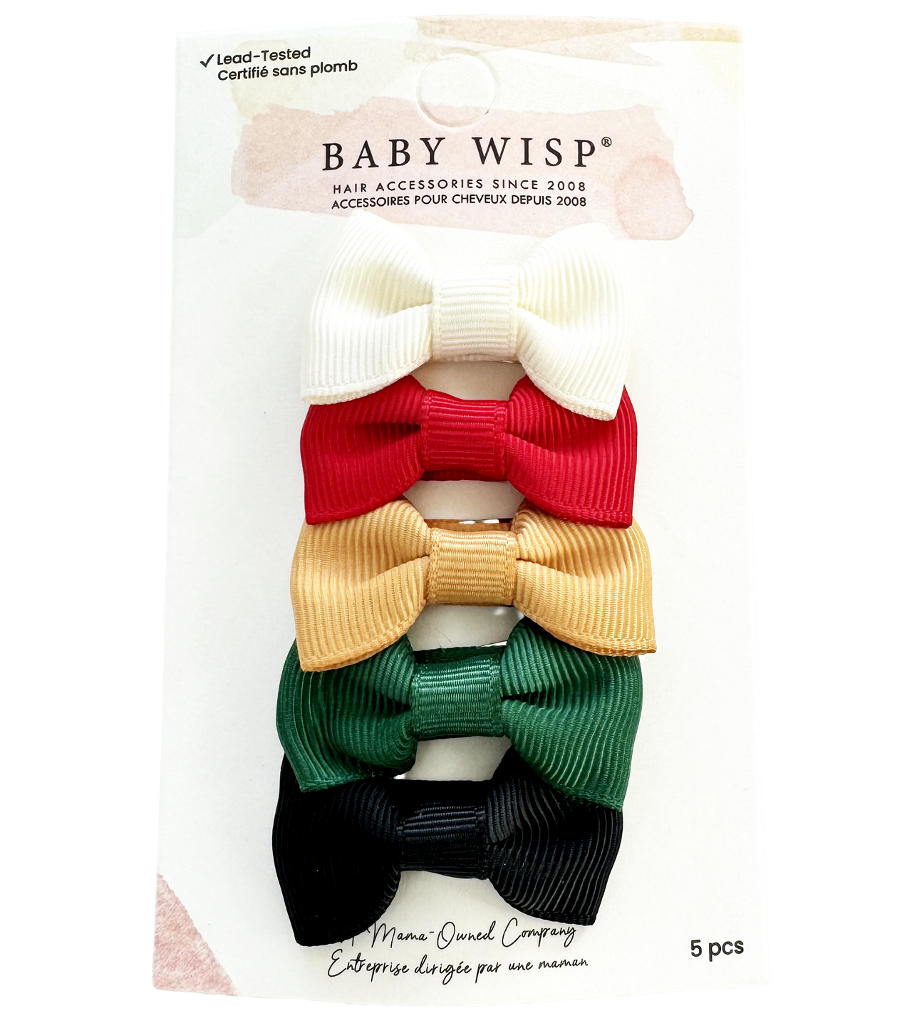 5 Small Snap Clips Charlotte Bow Gift Set - Marching Band