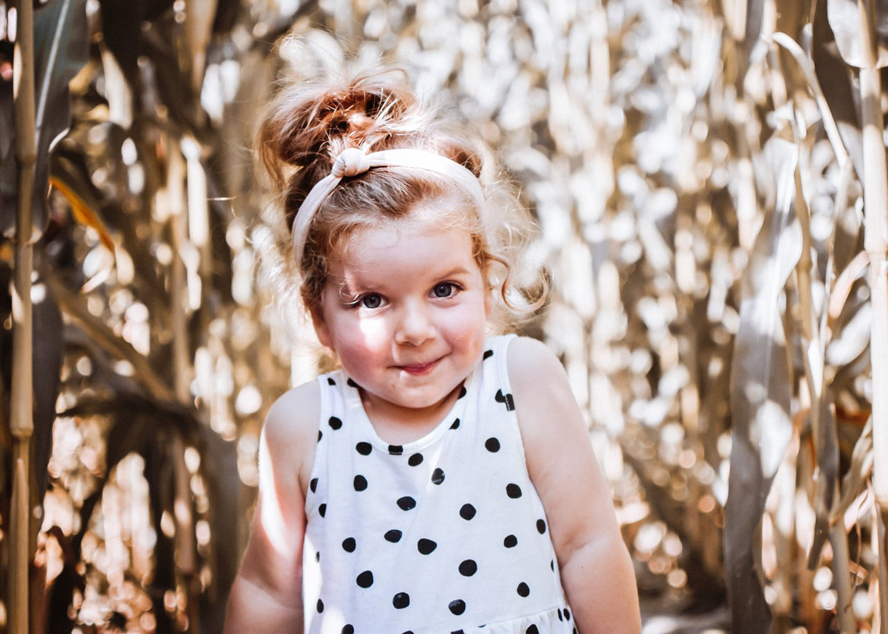 Infant Headwrap - Boho Knot Headband - Burgundy Baby Wisp