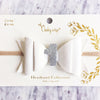 First Birthday Hair Bow, Birthday Headband Baby Wisp