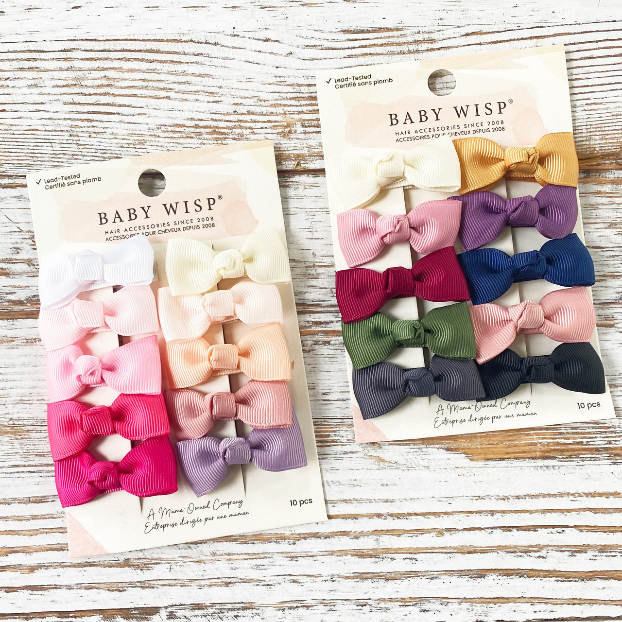 20 Diya Toddler Hair Bows Alligator Clips Collection Gift Set Baby Wisp