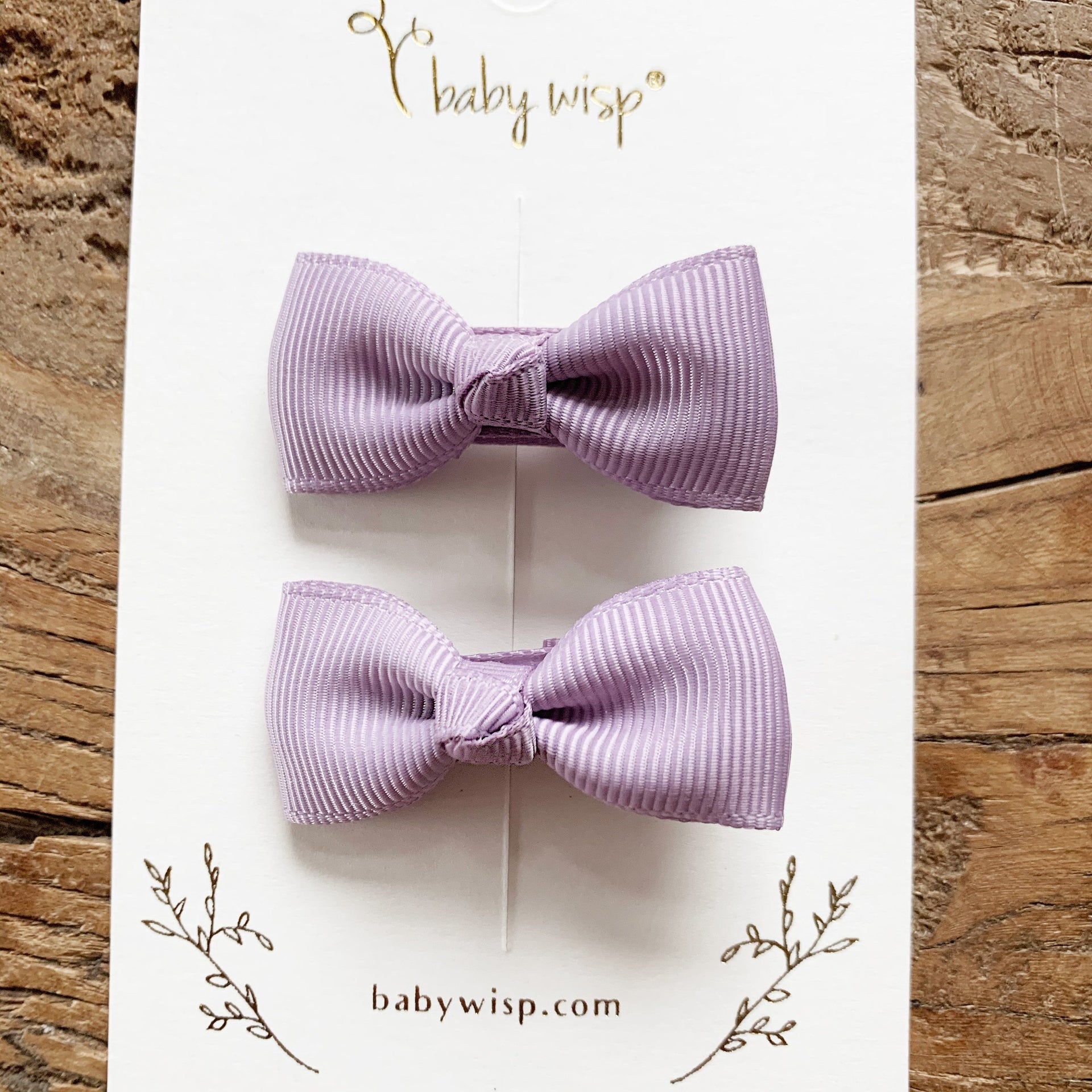 Lilac // Dainty Ribbon Bow