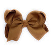 Americana Bow Pinch Clip - Caramel Baby Wisp
