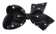 Americana 4 Inch Bow Pinch Clip - Sparkle Baby Wisp