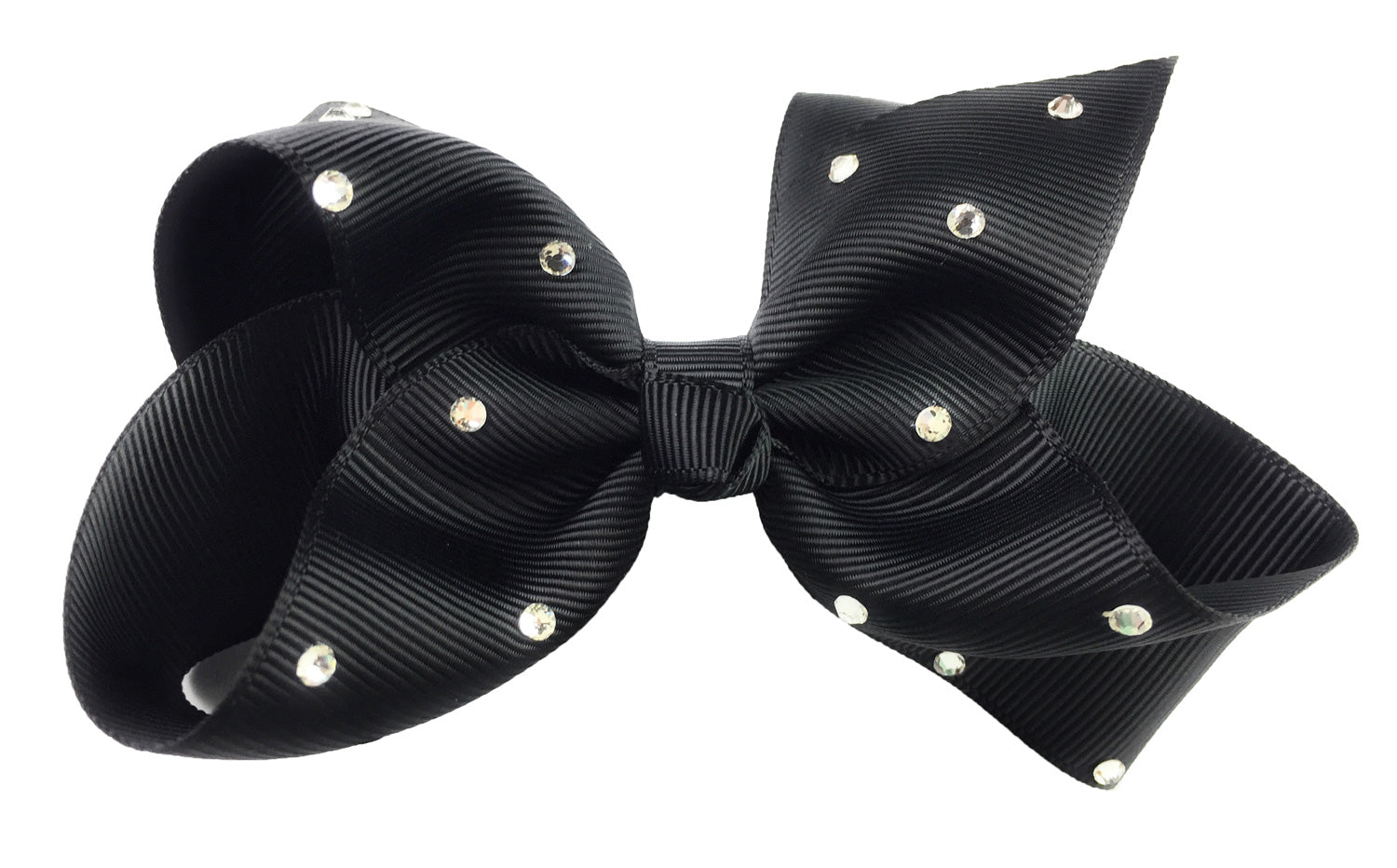 Americana 4 Inch Bow Pinch Clip - Sparkle Baby Wisp