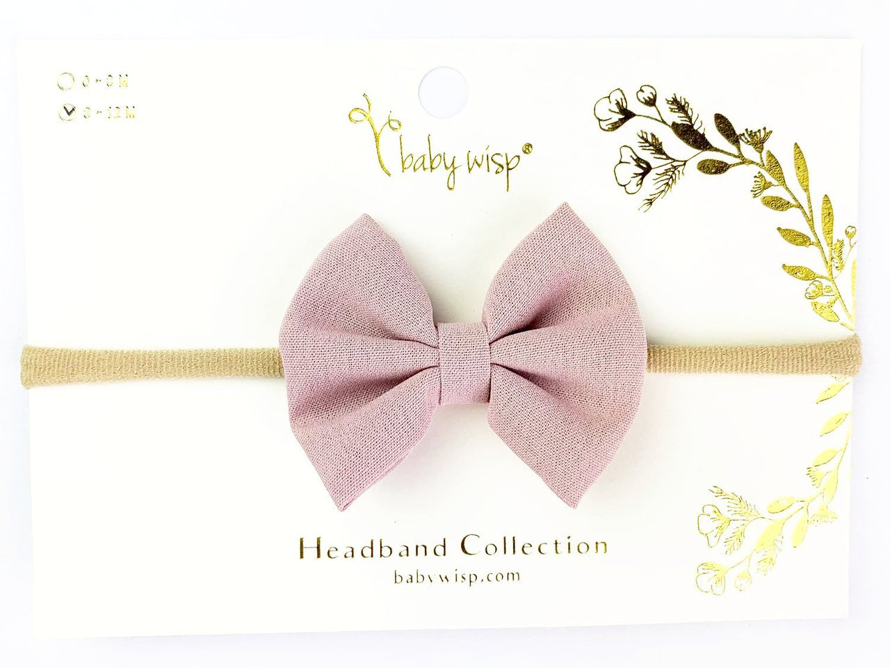 Infant Headband - Fanny Bow Baby Wisp