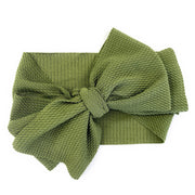 Lana Large Bow Headband - Extra Wide Headwrap Baby Wisp