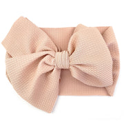 Lana Large Bow Headband - Extra Wide Headwrap Baby Wisp