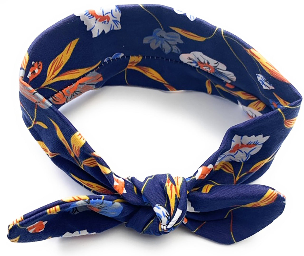 Cotton Top Knot Baby Headband - Paradise Baby Wisp