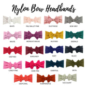 Infant Headwrap Nylon Bow Headband Baby Wisp