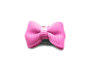 Mini Latch Clip Tiny Tuxedo Grosgrain Bow Baby Wisp