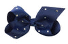 Americana 4 Inch Bow Pinch Clip - Sparkle Baby Wisp