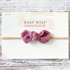 Cordelia Corduroy Knot Bow Headband For Babies and Toddlers Baby Wisp