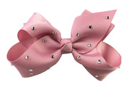 Americana 4 Inch Bow Pinch Clip - Sparkle Baby Wisp