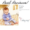 6 Small Snap Ribbon Lined Clips - Heartfelt Hug Baby Wisp