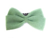 Medium Wisp Clip Baby Bow - Thali Faux Suede Bow Baby Wisp