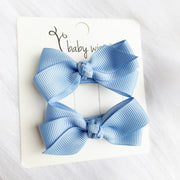 Aiyanna Toddler Bow - Alligator Hair Clip - Pigtail Pair Baby Wisp