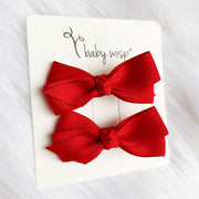 Aiyanna Toddler Bow - Alligator Hair Clip - Pigtail Pair Baby Wisp