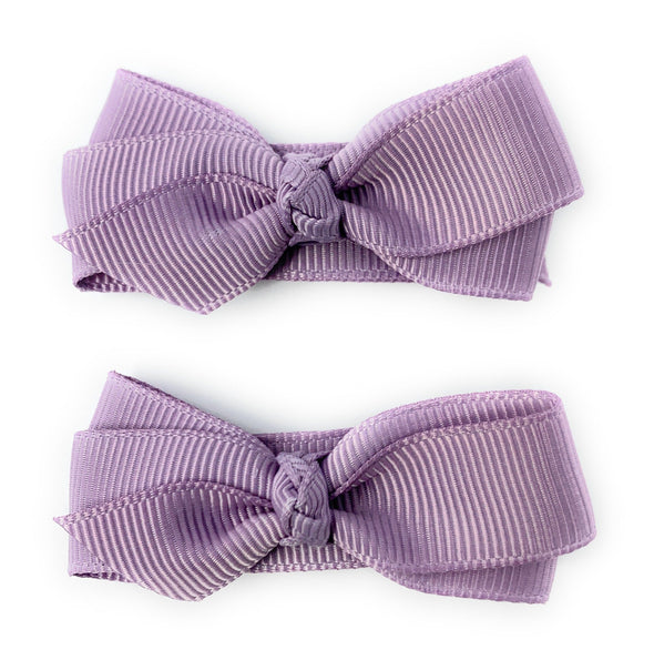 Aiyanna Boutique Hair Bow - Large 5cm Snap Clip Baby Wisp