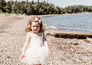 First Birthday Hair Bow, Birthday Headband Baby Wisp