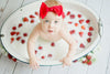 Spring Nylon Pom Pom Mini Trim Headband for Babies and Toddlers Baby Wisp