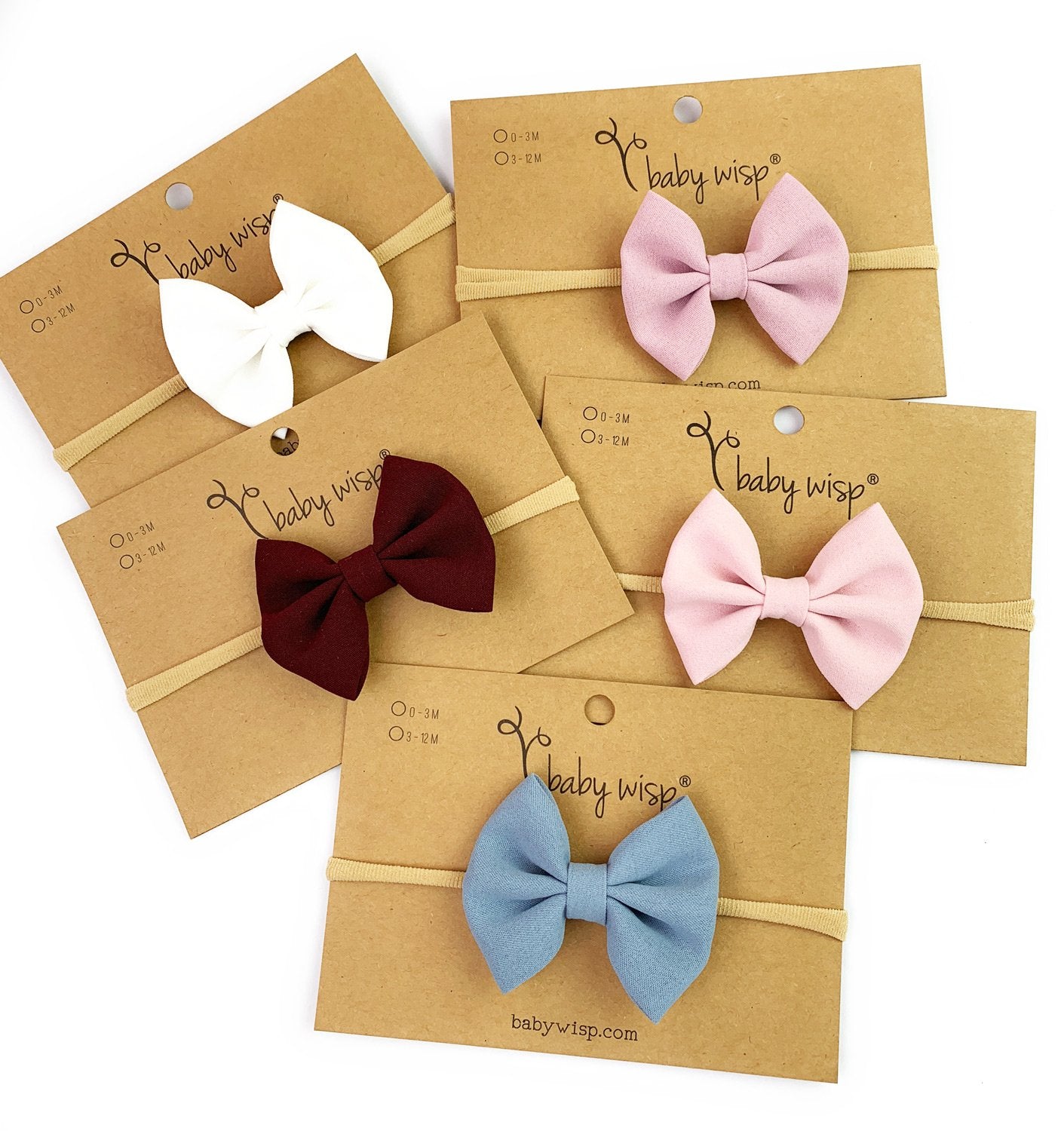 Infant Headband - Fanny Bow Baby Wisp