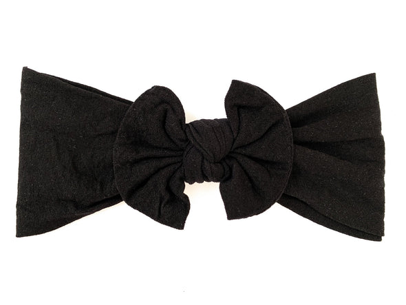 Infant Headwrap Nylon Bow Headband Baby Wisp